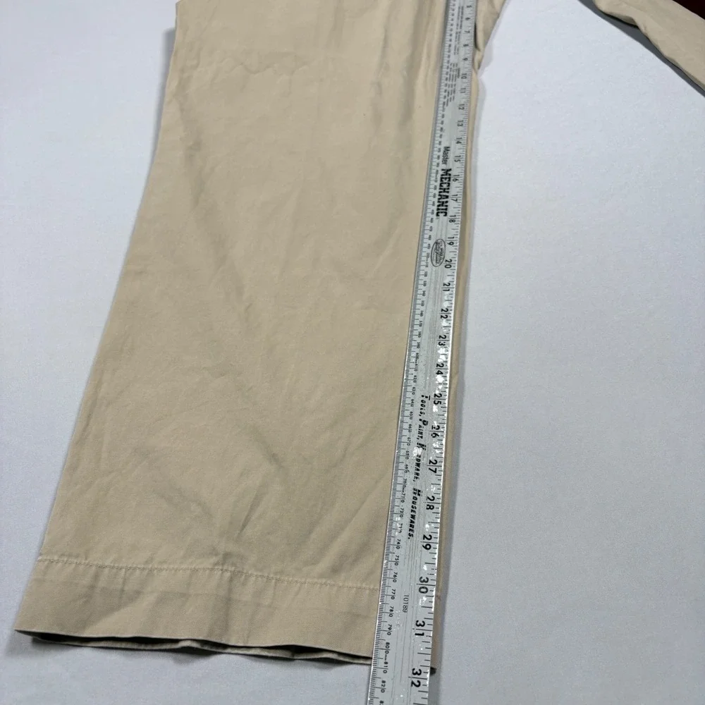 Polo Ralph Lauren Prospect Pant Mens 46x32 Tan Khaki Cotton Chino Big & Tall